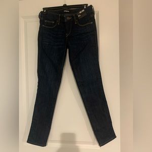 Express 00R- Dark Wash Skinny Low Rise